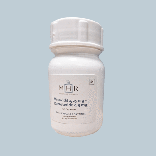 Minoxidil 1.25MG Dutasteride 0.5MG Capsules